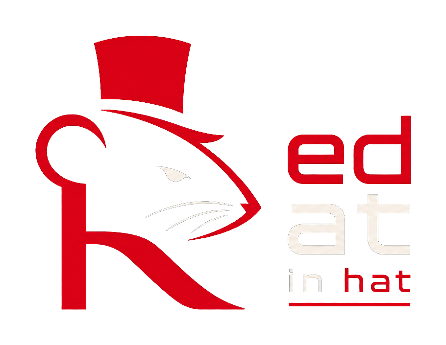 Red Rat in Hat