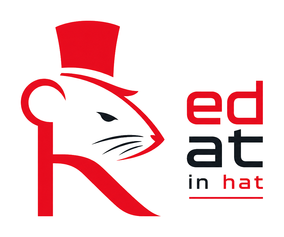 Red Rat in Hat